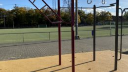 Amöneburg: Calisthenics Station und neuer Basketballkorb auf städtischem Sportplatz eröffnet